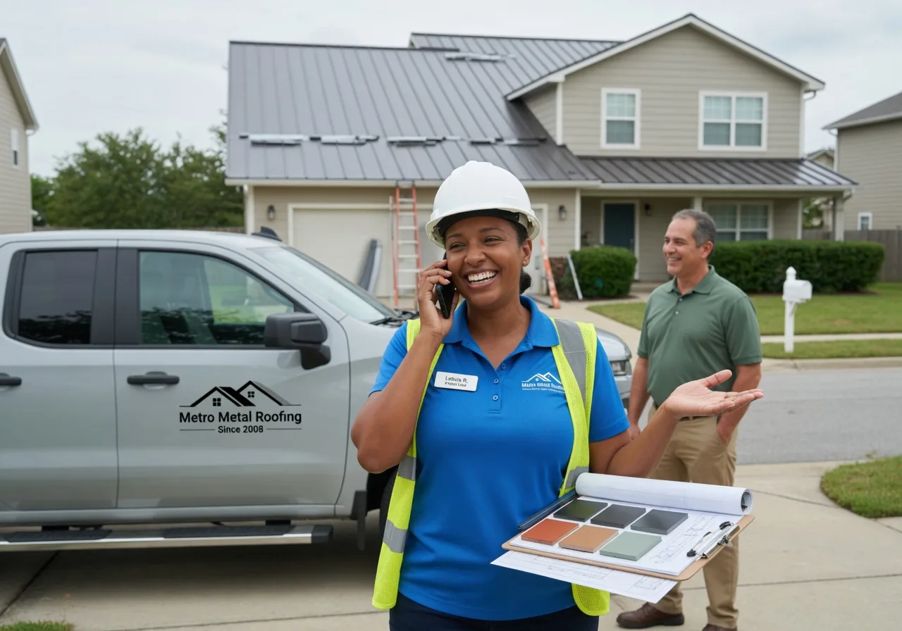 Storm Damage Metal Roof Repair in Sigourney, IA